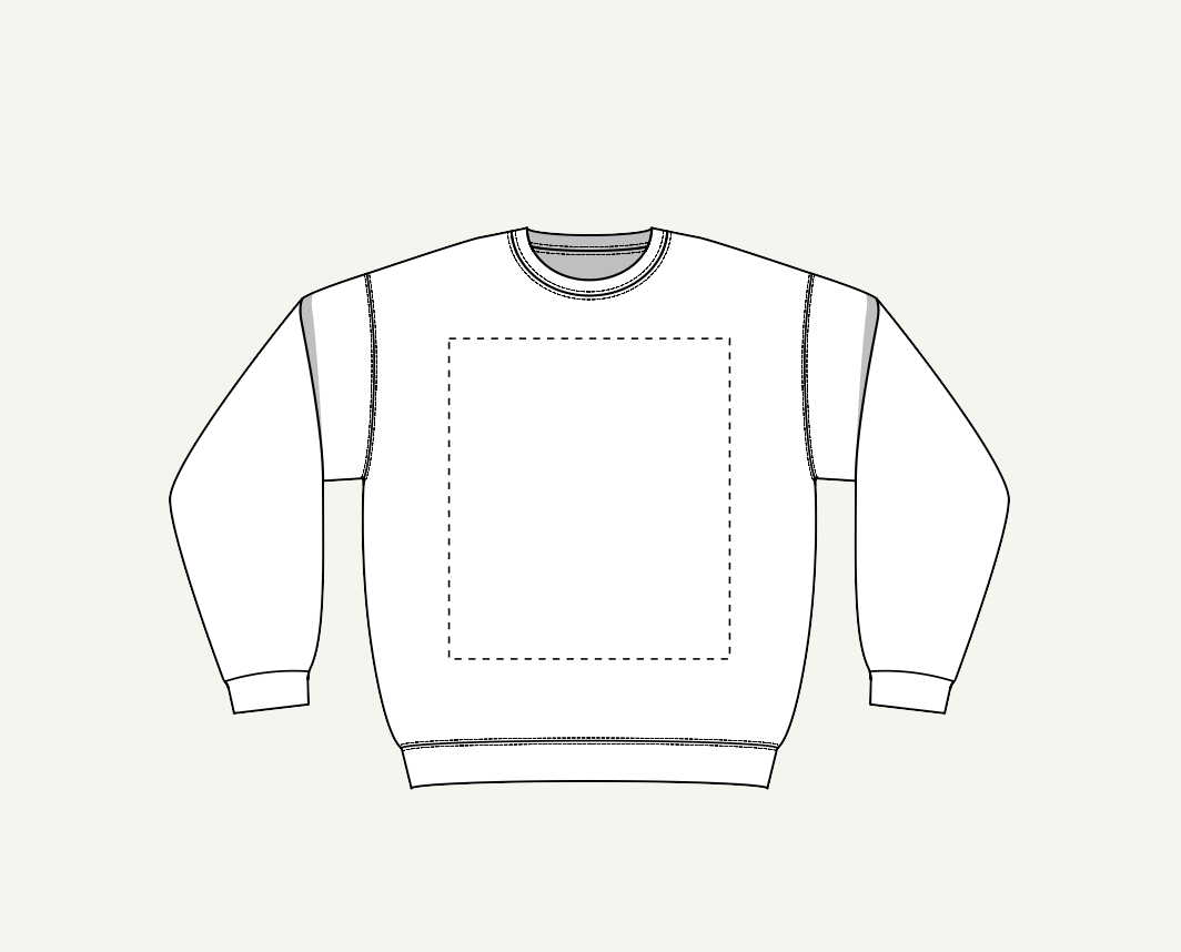 Custom Sweatshirt with High-Quality DTF Print