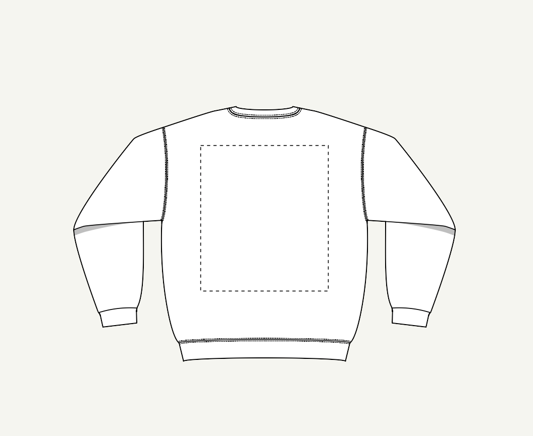 Custom Sweatshirt with High-Quality DTF Print